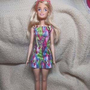 Barbie & Chelsea The Lost Birthday Party Doll Feather Dress w/2015 Mattel Barbie